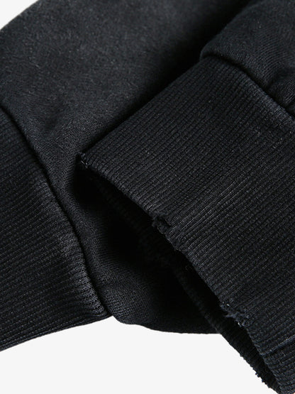 Street Spray Paint Print Hoodie