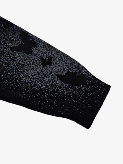 Cozy Pink Patterned Sweater for Women - Perfect for Casual and Festive Occasions