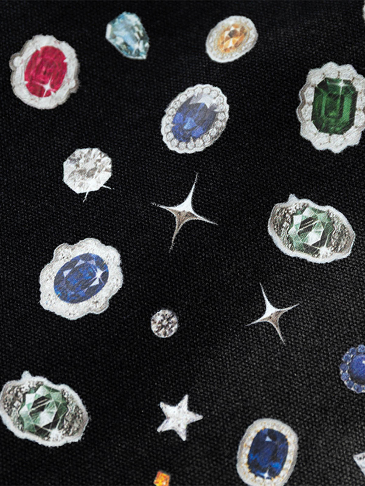 Thesupermade Spray-dyed Gradient Multi-layered Print Jacket