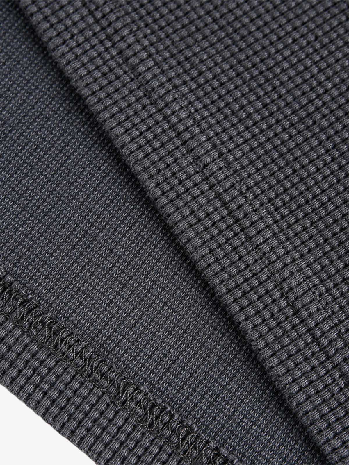 Portrait Pocket Ripped Long Sleeve T-Shirt