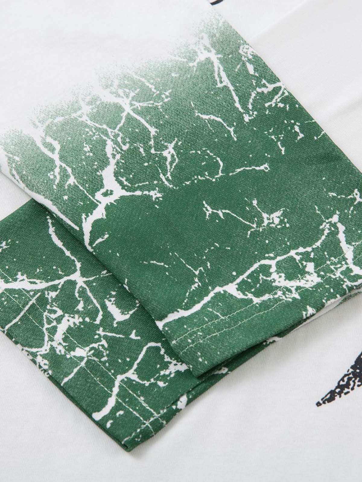 Thesupermade Street Motorcycle Style Printed Long-sleeved T-shirt