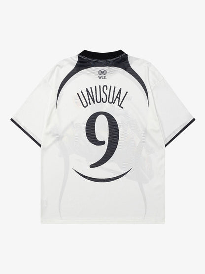 Motorcycle Racing Character Print Short-Sleeved T-shirt