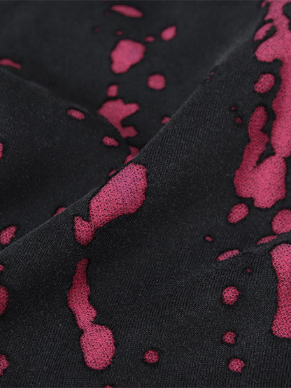 Skull Pattern Knit Sweater for Fall and Winter