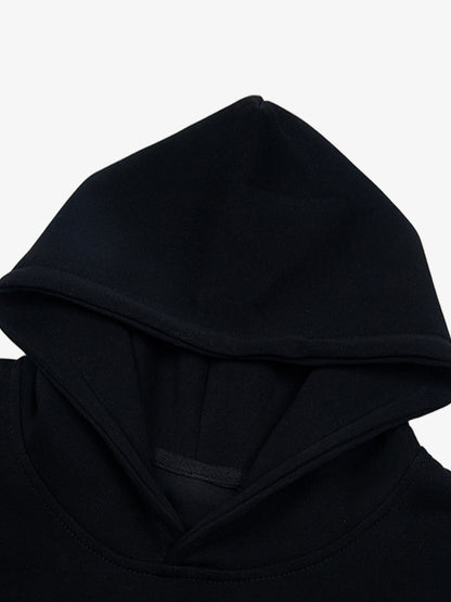 Unique Retro Letter Print Graphic Hoodie