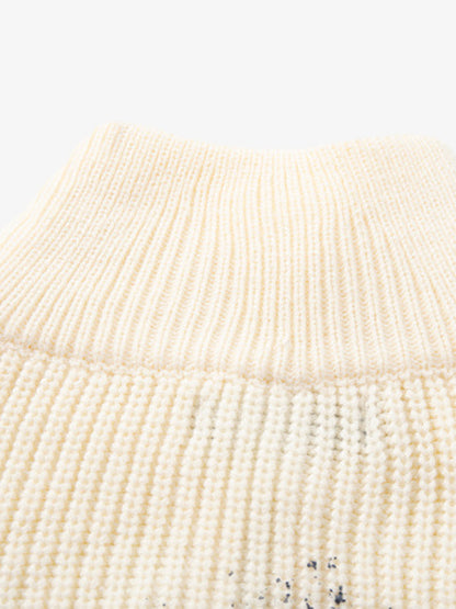 Cozy Pink Patterned Sweater for Women - Perfect for Casual and Festive Occasions