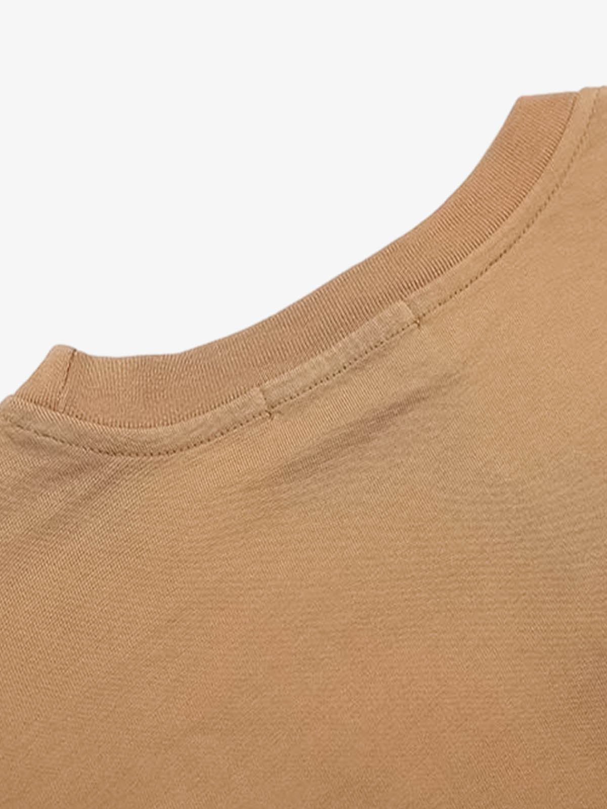 Letter Printed Washed Distressed Gradient Long Sleeve T-Shirt