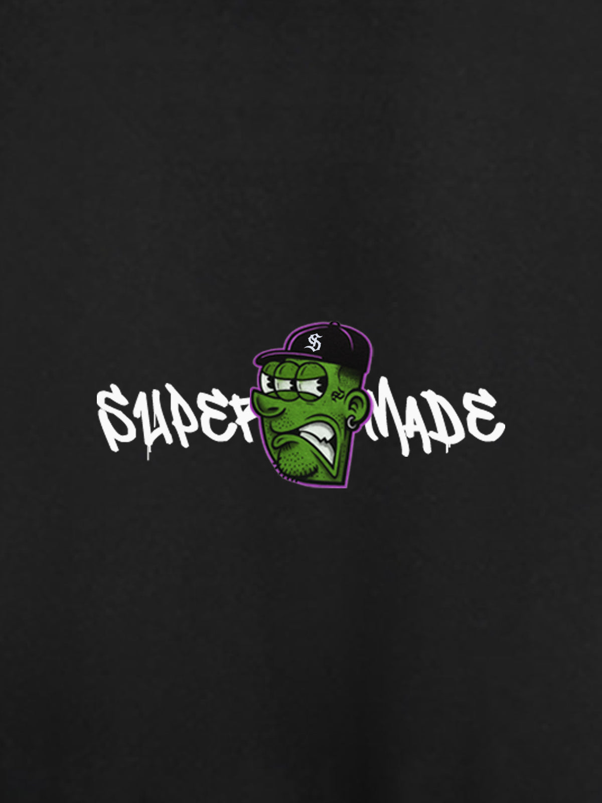 Stylish Graphic Hoodie with Unique Face Design for Casual Wear