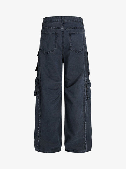 Multi-Pocket Cargo Pants for Men - Stylish and Functional Design