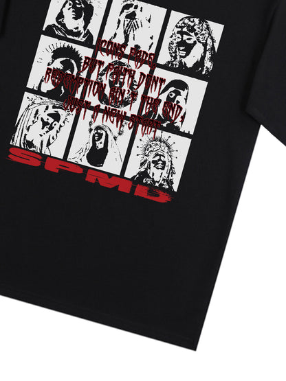 Original Saint Slogan Graphic T-Shirt