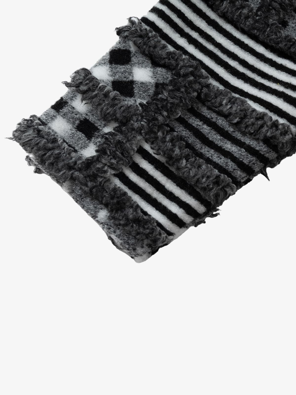 Thesupermade Special Plaid Polka Dot Reversible Cotton Jacket