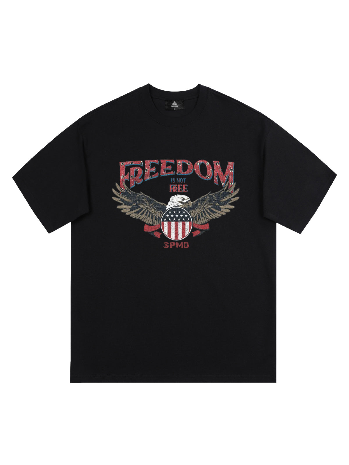 Original Freedom Eagle Print T-shirt