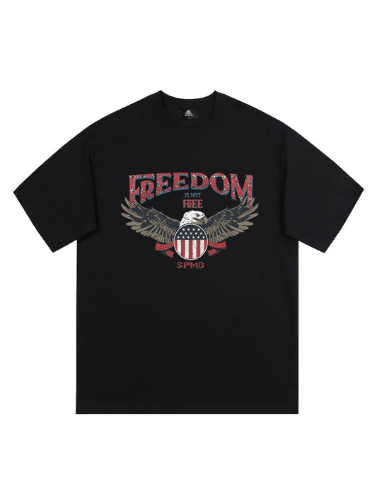 Original Freedom Eagle Print T-shirt