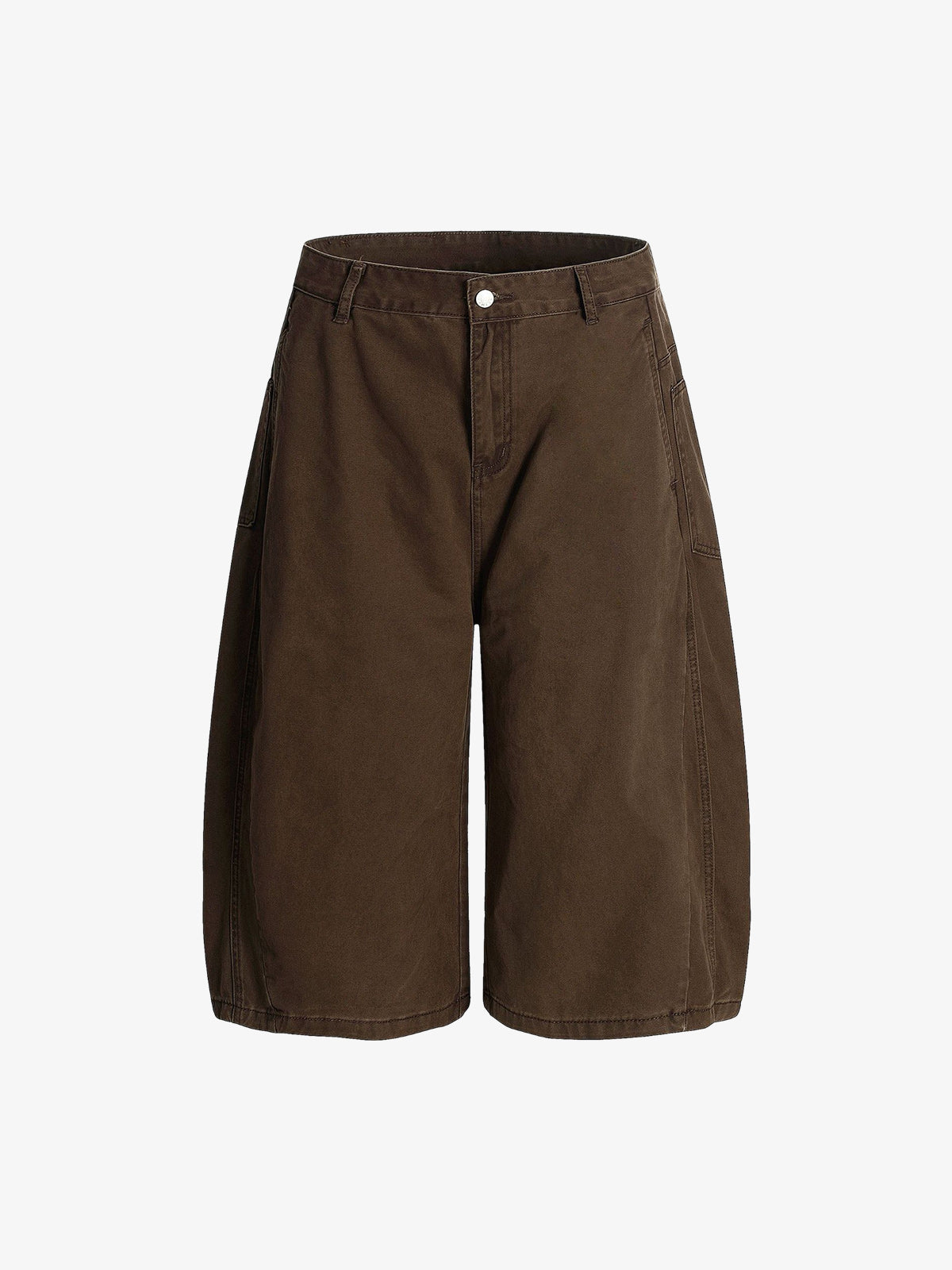 Deconstructed Casual Scimitar Denim Jorts