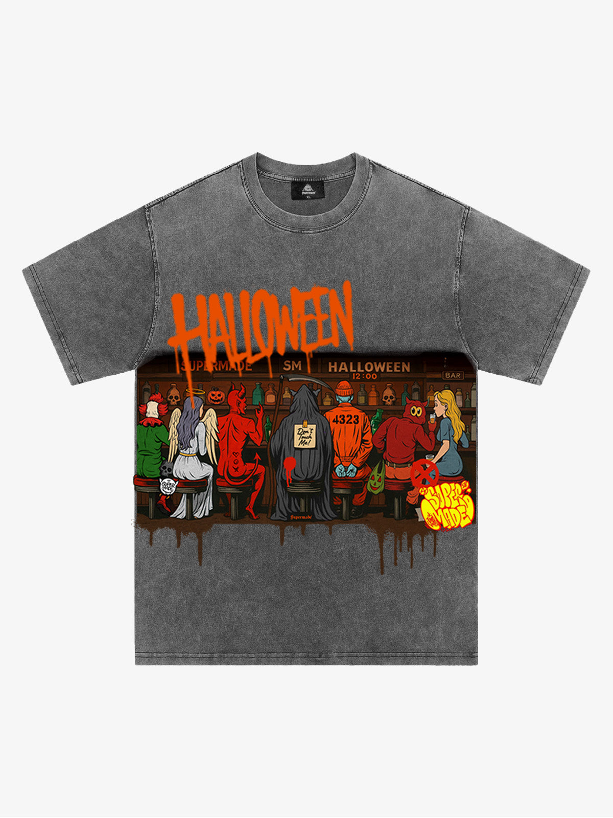 Thesupermade Halloween Pub Party T-shirt