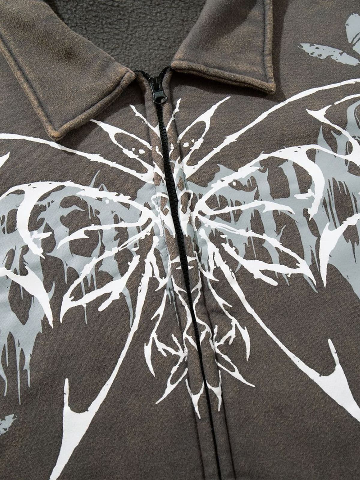 Skull Pattern Knit Sweater for Bold Fashion Statements