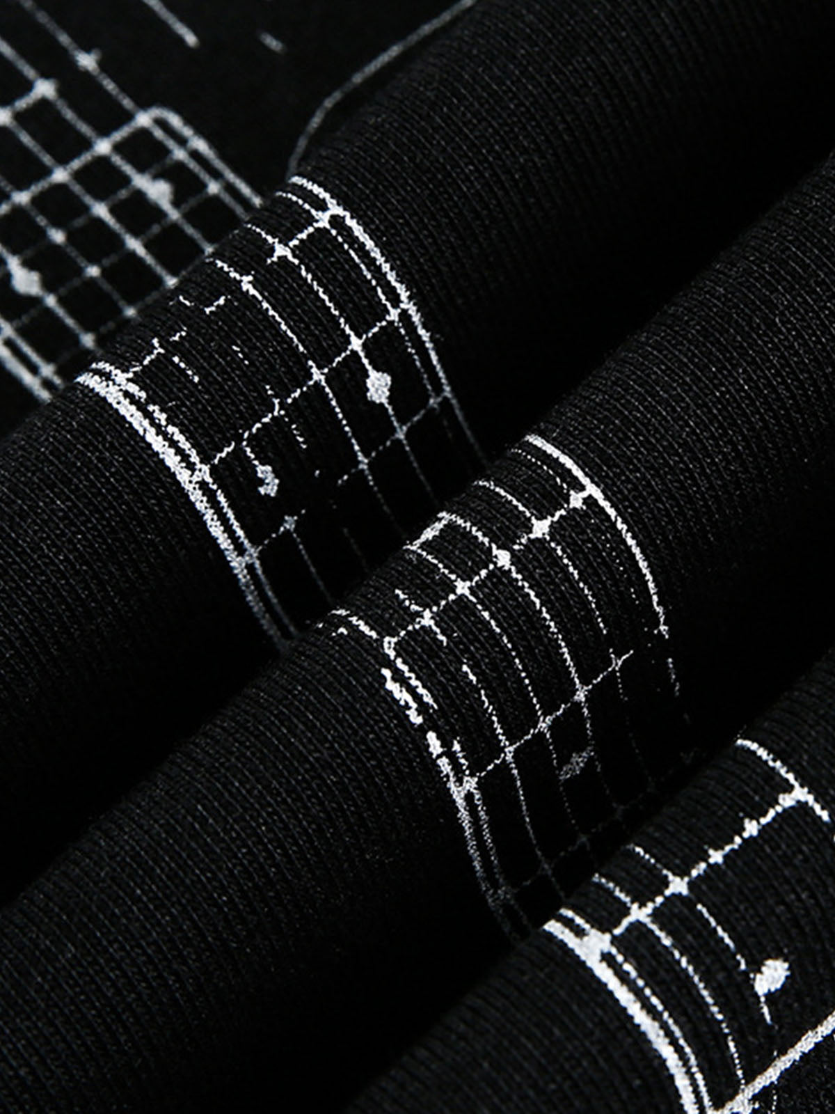 American Retro Rivet Design Street Hip-hop Long Sleeves T-shirt