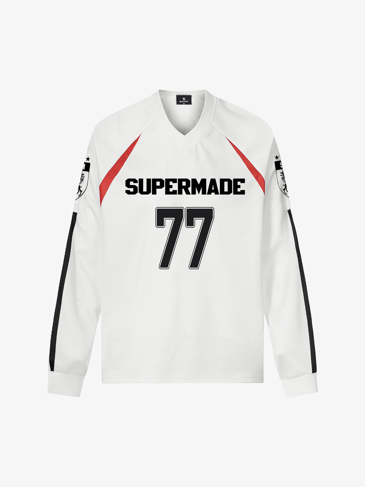 Sporty Long Sleeve Jersey with Bold Number Design for Active Enthusiasts