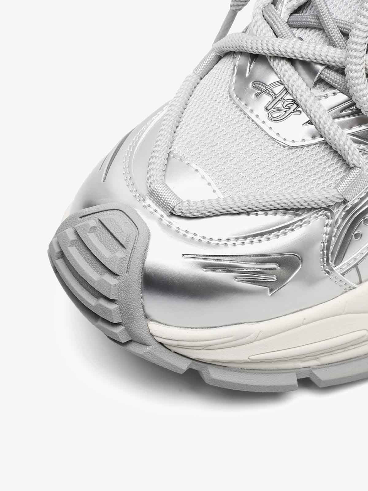 Thesupermade American Retro Invisible Height-enhancing Thick-soled Mecha Sneakers