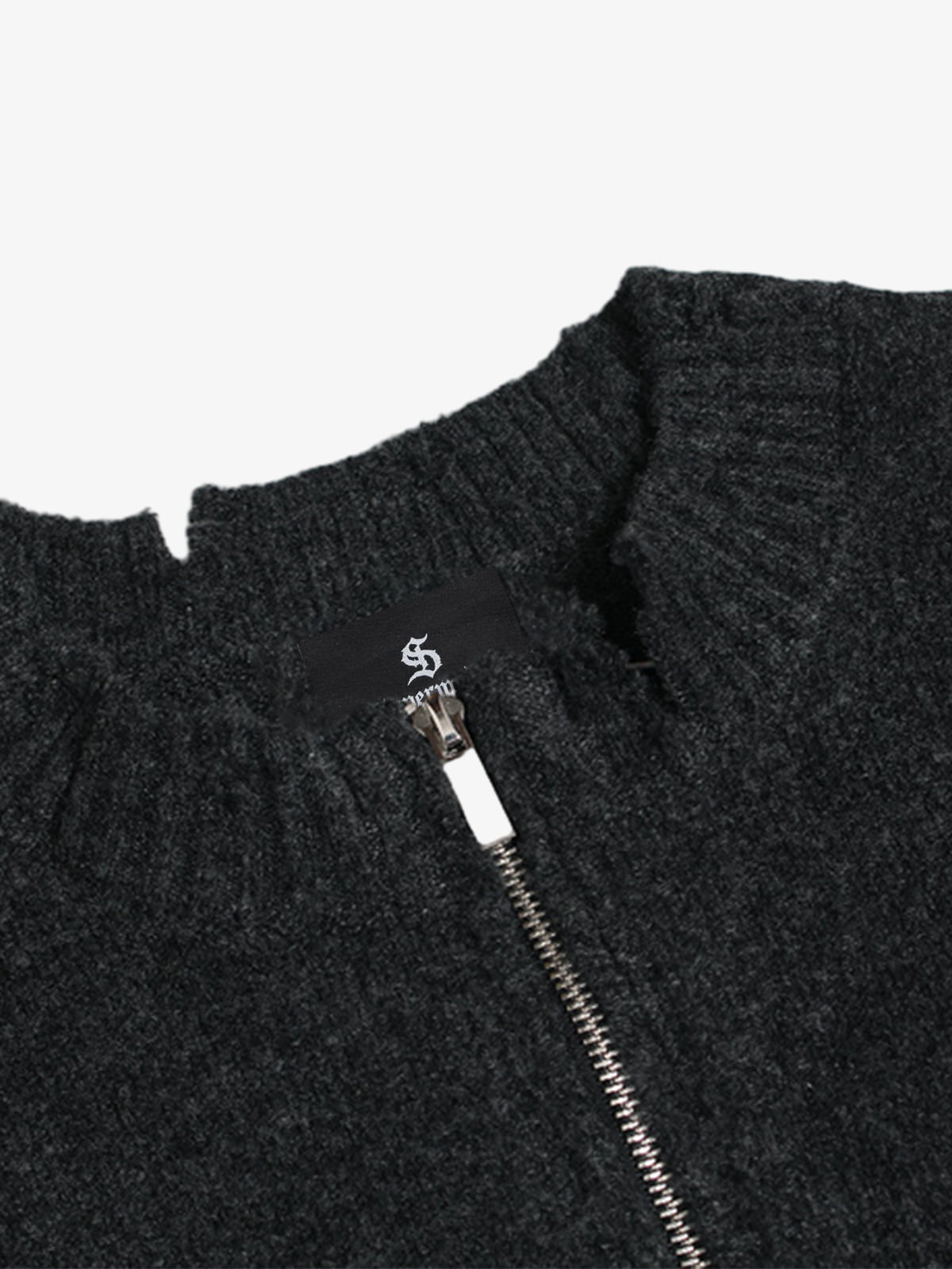 Stylish Half-Zip Knit Sweater for Men - Perfect for Casual and Outdoor Wear