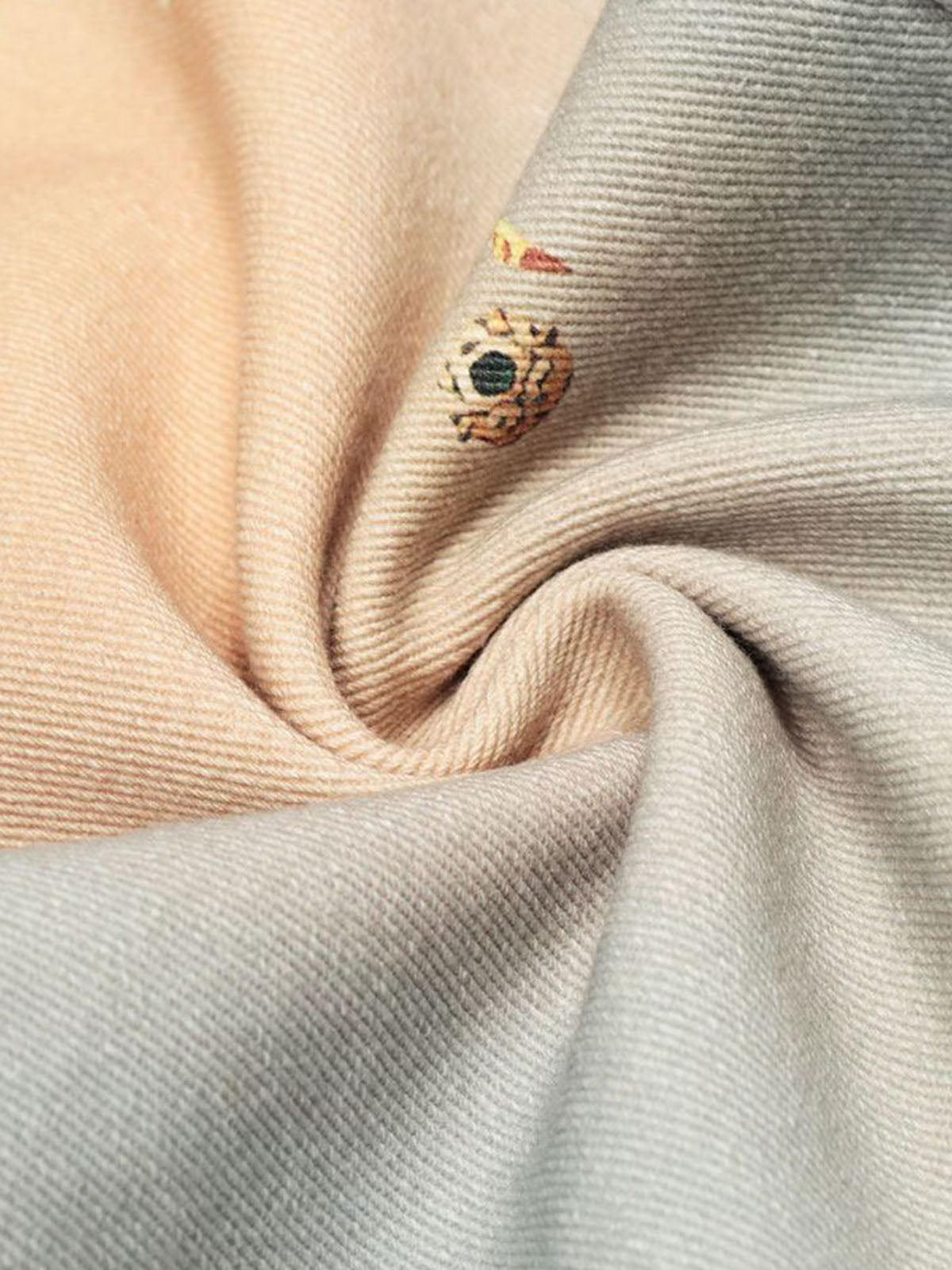 Unique Artistic Denim Trousers with Embellished Details for Women