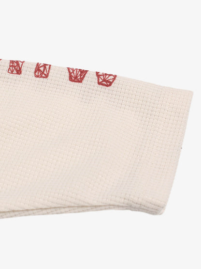 Retro Portrait Letter Print Long-sleeved T-shirt