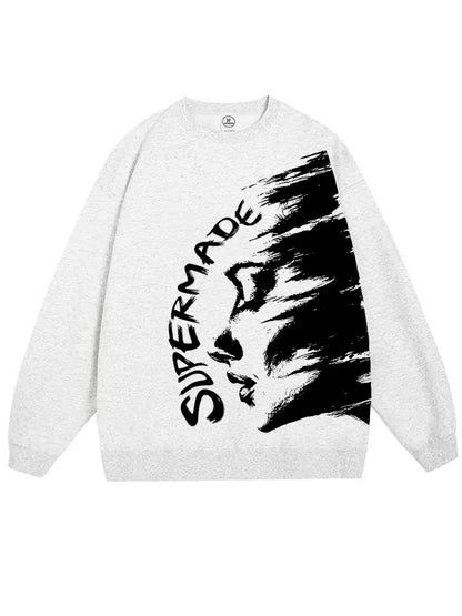 Stylish Graphic Crewneck Sweatshirt for Casual Wear