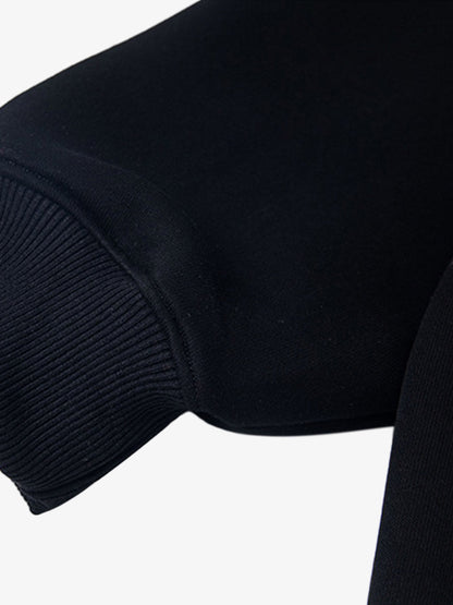 Stylish Hoodie with Embellished "Love and Peace" Design for Everyday Wear