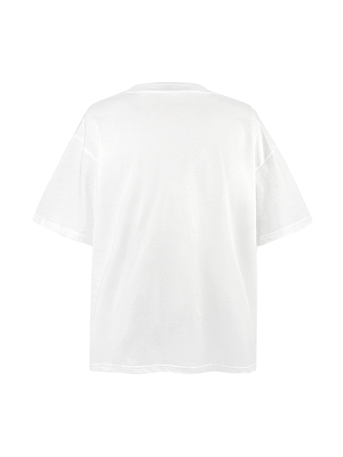 Street Cross Print T-Shirt