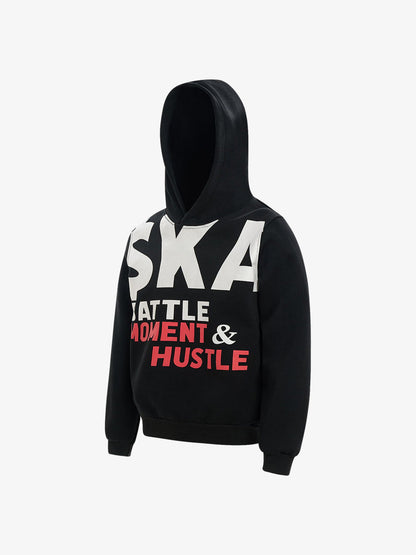 Stylish Hooded Sweatshirt with Bold Graphic Design for Everyday Wear