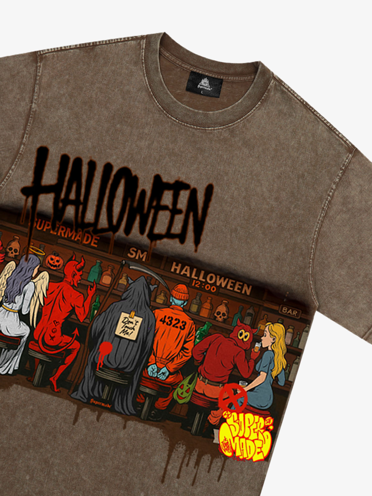 Thesupermade Halloween Pub Party T-shirt