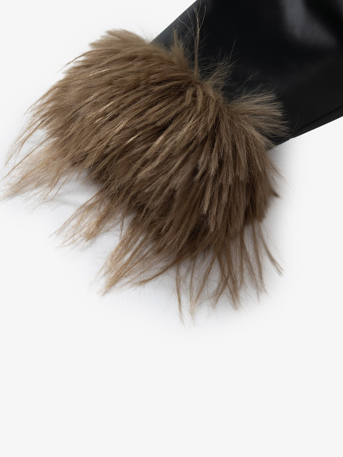 Winter-Ready Corduroy Jacket with Faux Fur Trim for Men