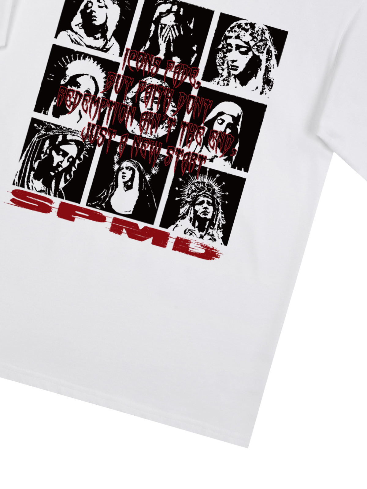 Original Saint Slogan Graphic T-Shirt