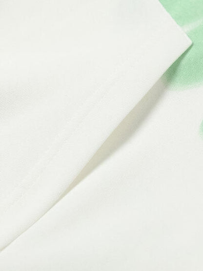 Street Graffiti Letter Print Hoodie