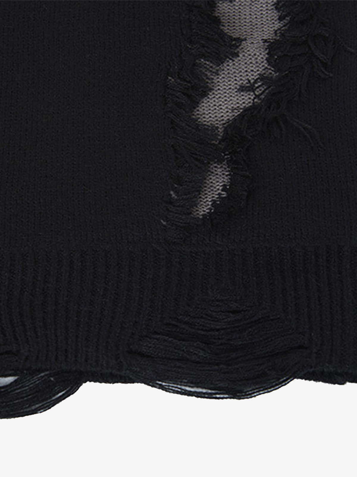 Skull Pattern Knit Sweater for Bold Fashion Statements