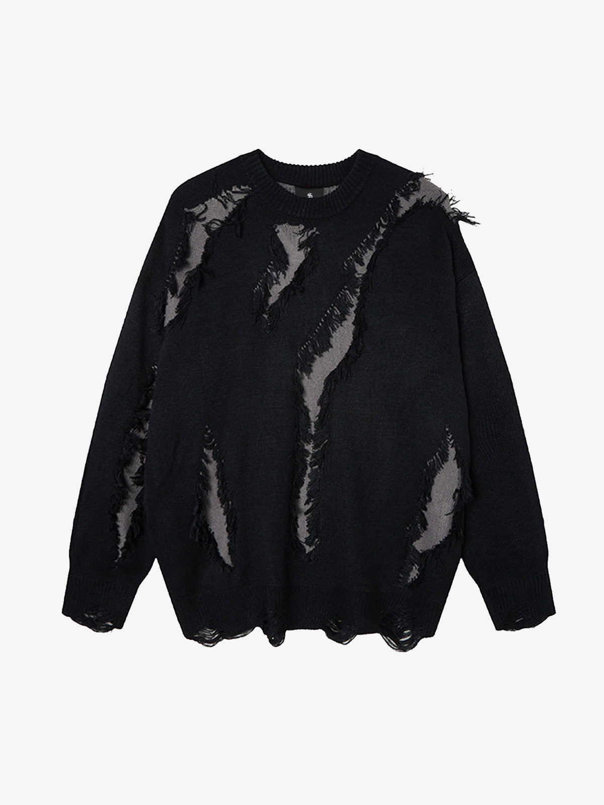 Skull Pattern Knit Sweater for Bold Fashion Statements