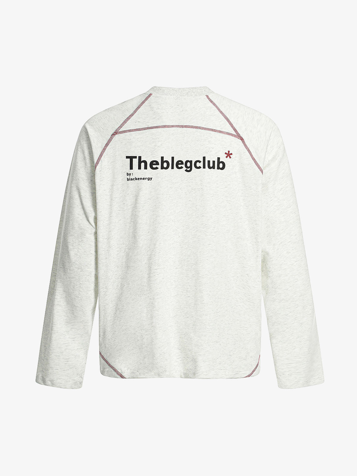 Deconstructed Contrast Line Waistcoat Long Sleeve T-shirt