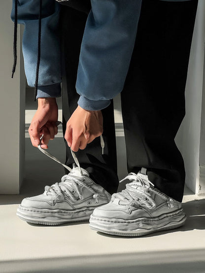 Height-Enhancing Sneakers with Hidden 7.0cm Lift for Everyday Wear