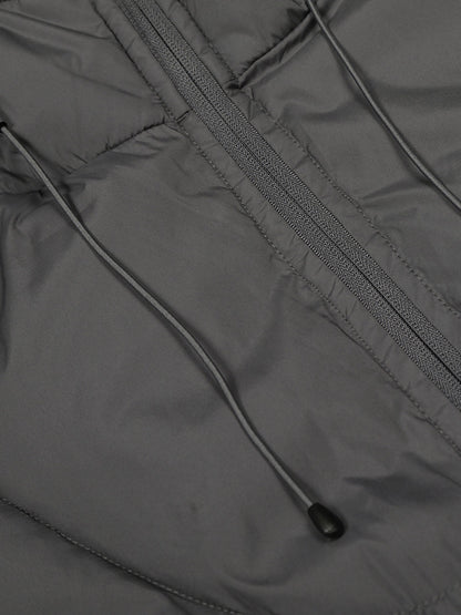 Lightweight Hooded Puffer Jacket for Winter and Fall - Essential Outdoor Wear with Adjustable Drawstring