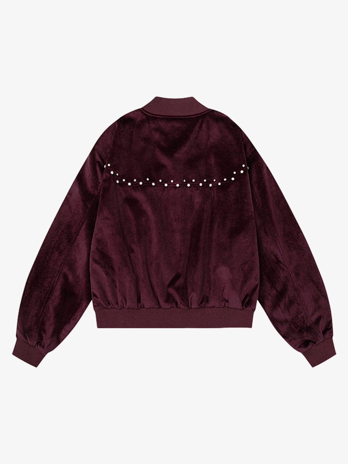 Stylish Embellished Bomber Jacket for Women - Perfect for Fall and Winter Outfits