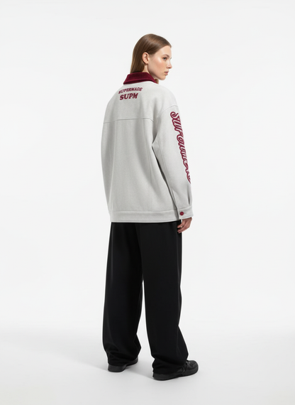 SuperMade Embroidered With Angel Design Jacket