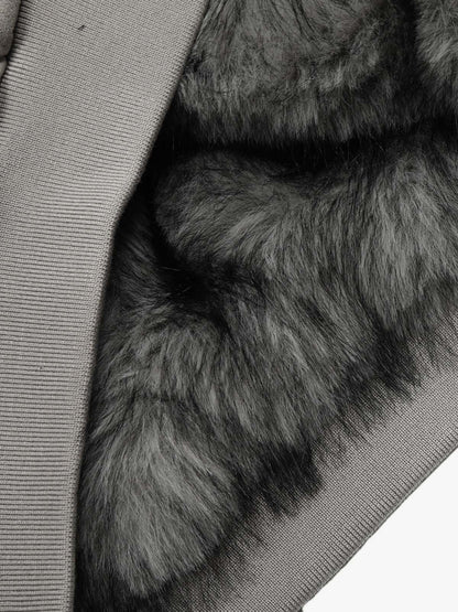 Stylish Faux Fur Hooded Jacket for Winter Warmth and Fashion