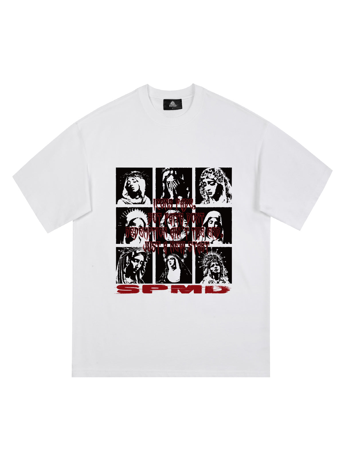 Original Saint Slogan Graphic T-Shirt