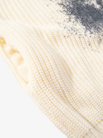 Cozy Pink Patterned Sweater for Women - Perfect for Casual and Festive Occasions