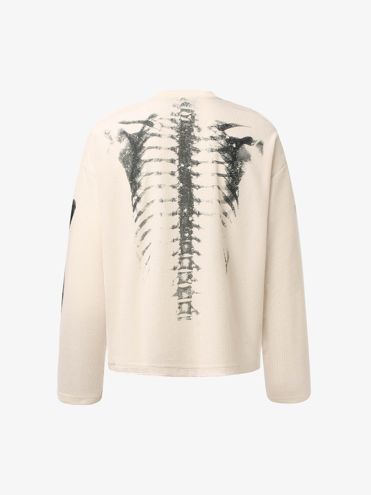 Thesupermade Skeleton Print Long-sleeved T-shirt