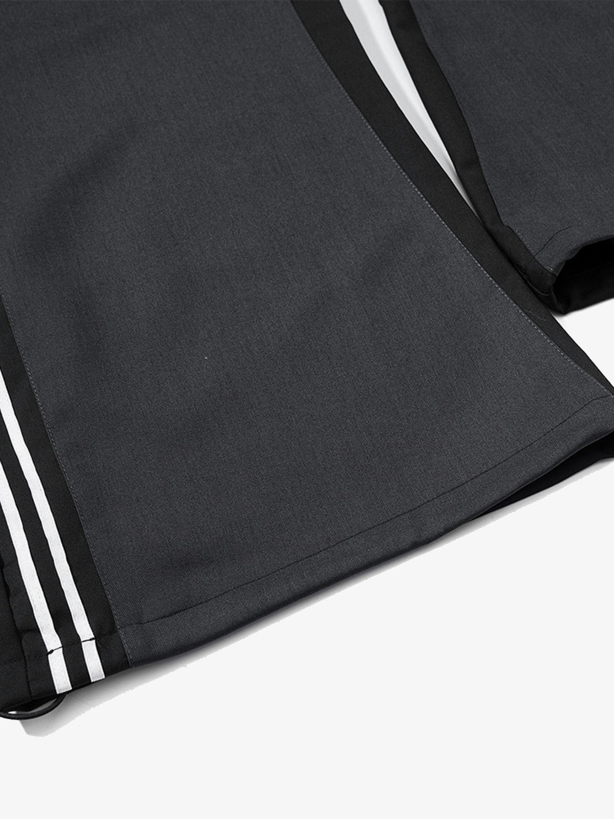 Plaid Jacket with Zipper Detail and Keychain Accessory