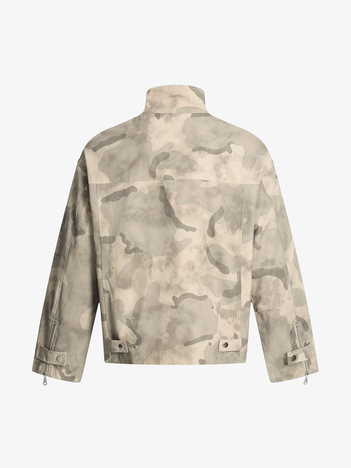 Camouflage Print Utility Jacket for Men - Stylish and Functional Design