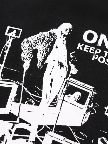 Stylish Graphic Print Long Sleeve T-Shirt for Men