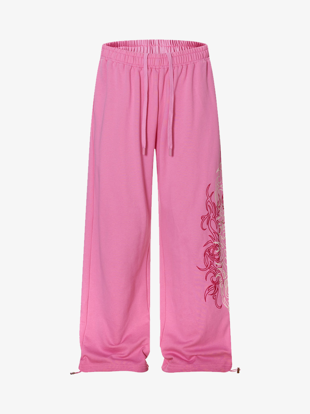 Stylish Wide-Leg Lounge Pants with Tribal Design for Comfort and Fashion