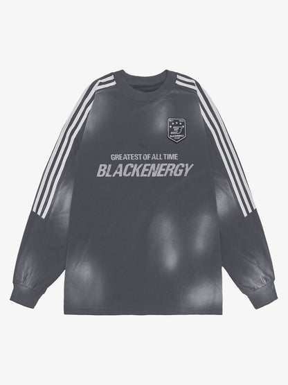 Striped Jersey Long Sleeve T-Shirt