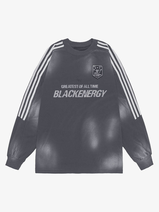 Striped Jersey Long Sleeve T-Shirt